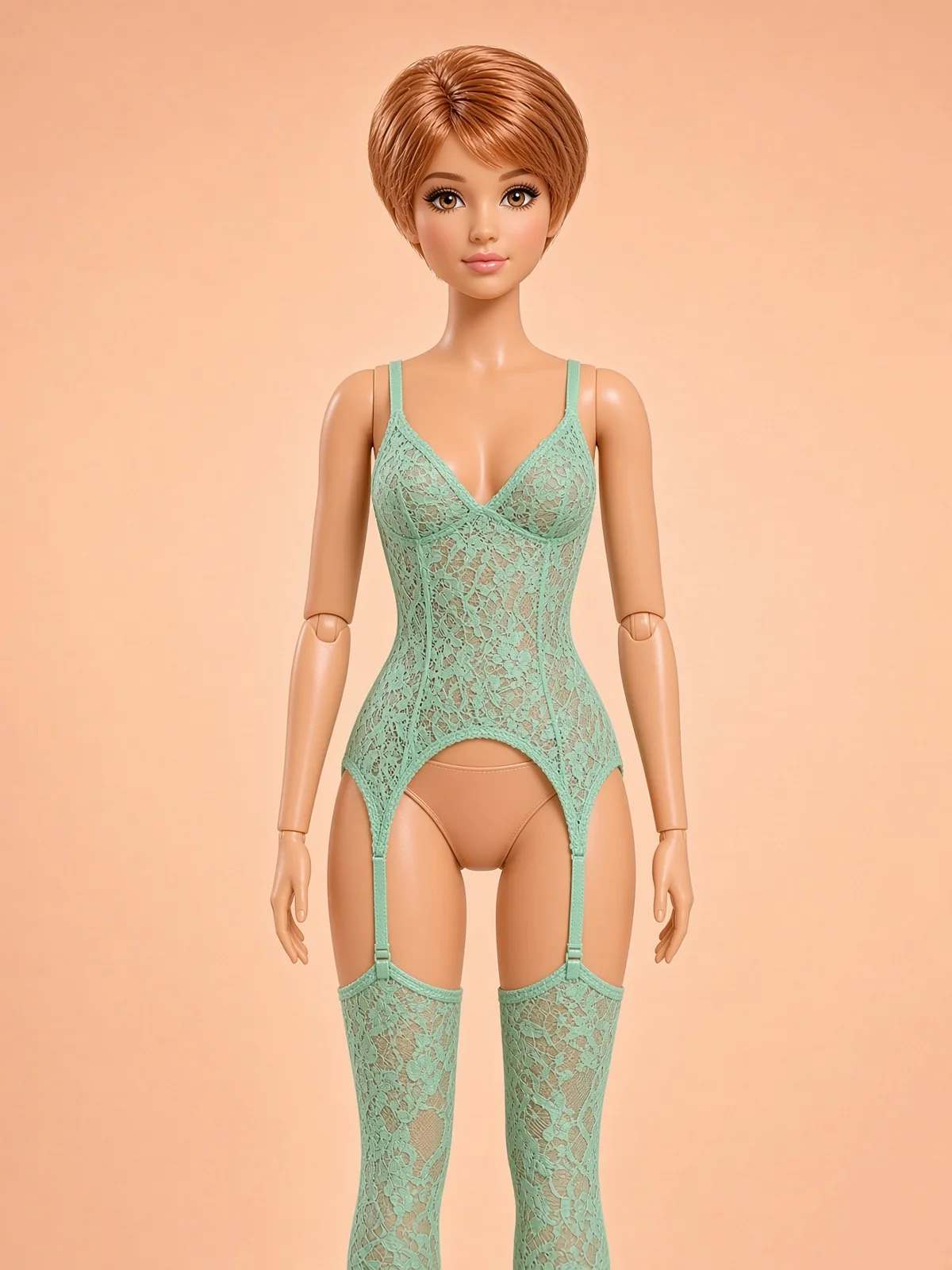 AI-generated fictional adult image: Unexpected moments — composition 06