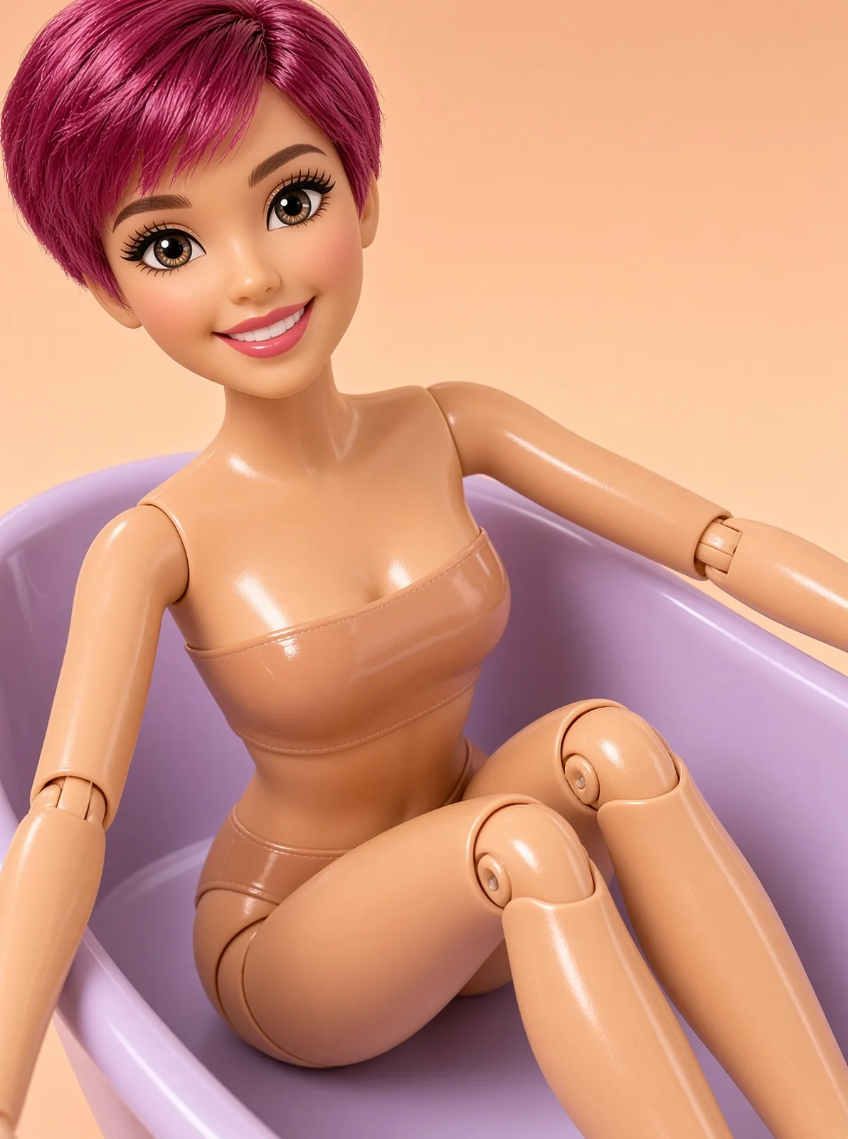 AI-generated fictional adult image: A moment to yourself — composition 07