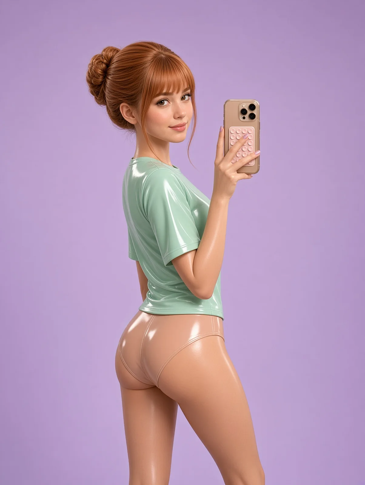 Imagen de un adulto ficticio creada con IA: Tea moments — composición 10