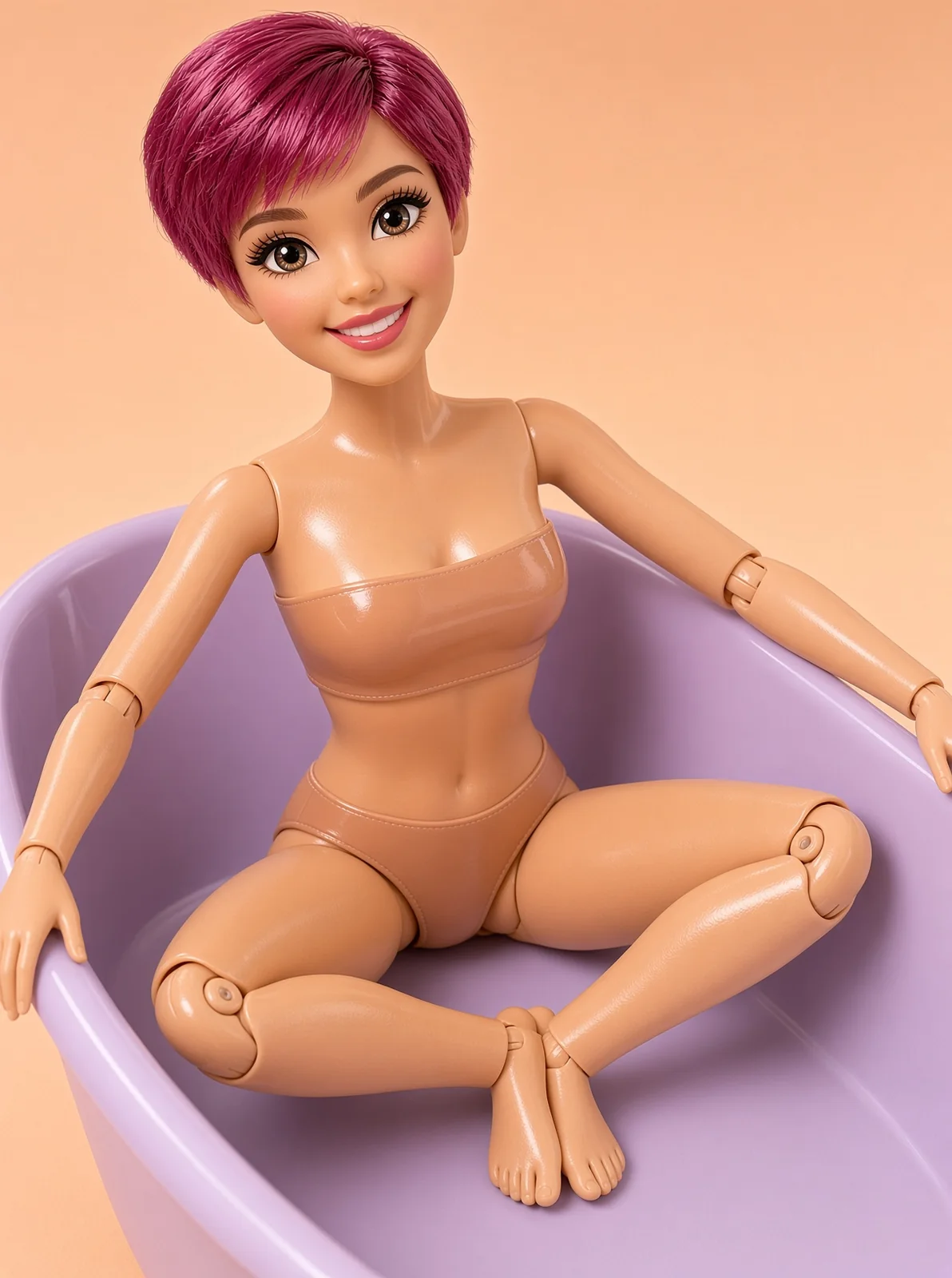 AI-generated fictional adult image: A moment to yourself — composition 03