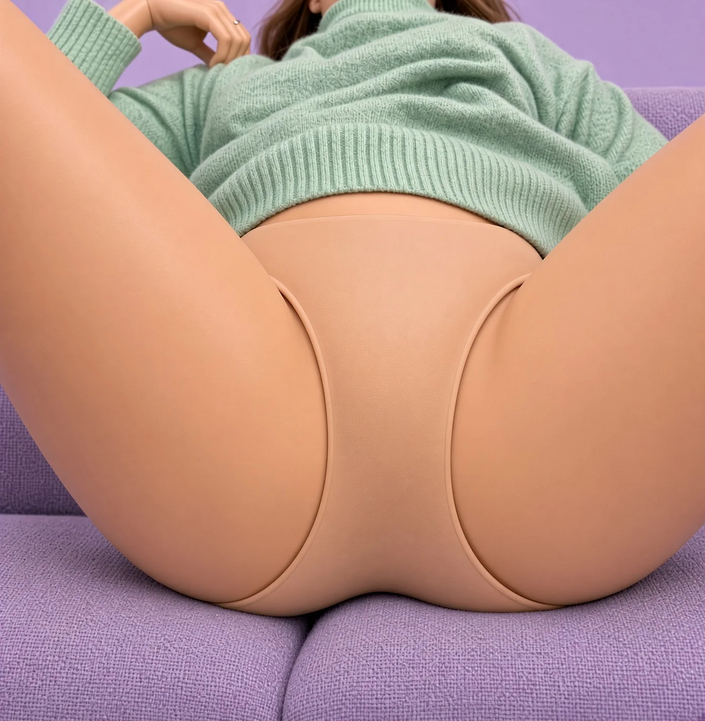 AI-generated fictional adult image: Slow afternoons — composition 07